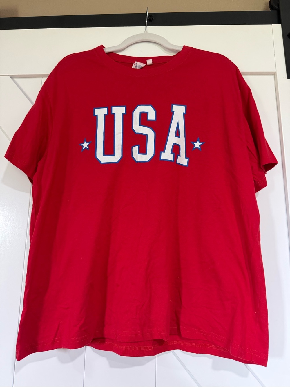 USA Graphic Short Sleeve Tee - Red